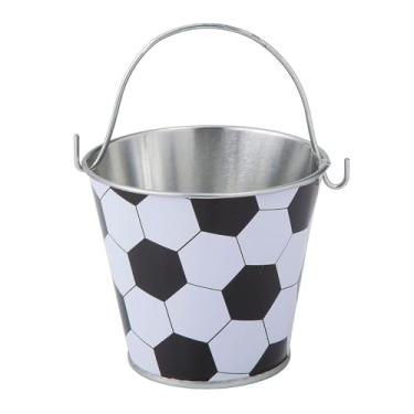 Imagem de Baldes de bola de futebol de 6 cm x 8,5 cm - 12 peças.