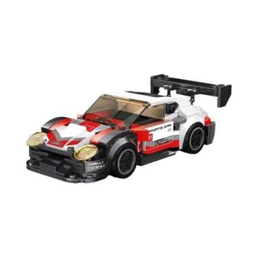 Imagem de Conjunto De Blocos De Montar De Veículo Esportivo De Corrida Série Vel
