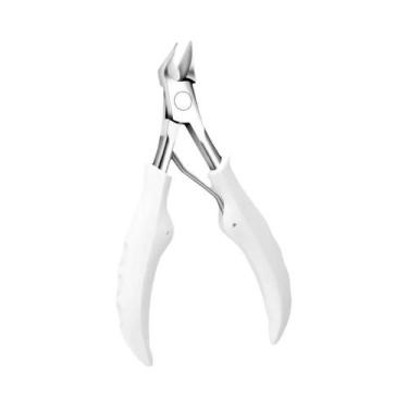 Imagem de Alicate Para Unhas Encravadas Cortador De Cutículas Com Lâmina Afiada 