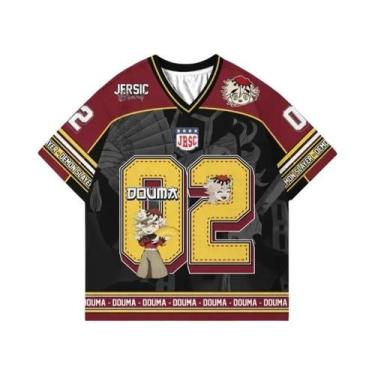 Imagem de Camiseta Unissex Oversize Estilo Y2K Coreano Demon Slayer Kimetsu Anim