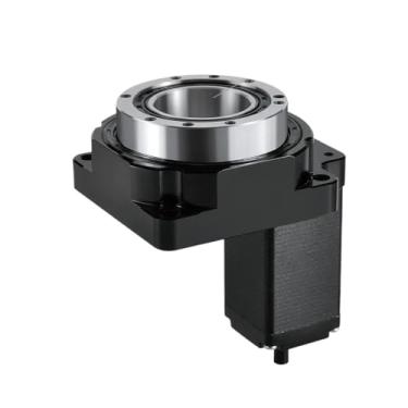 Imagem de Atuador rotativo oco CNC, plataforma giratória de servo de passo elétrico de precisão de 360 graus, substituindo divisor de came de motor DD (proporção 10,14 para 86 Stepper)