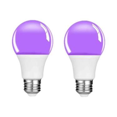 Imagem de Lâmpada UV Roxa De 12W E27 Para Suprimentos De Festa, Lâmpada Fluoresc