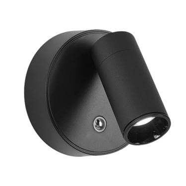 Imagem de Lâmpada de Parede Magnética Moderna com Dimmer Sem Pisca Proteção para os Olhos Ângulo Iluminação Ajustável Tipo-C Recarregável Luz Leitura Quarto Dor