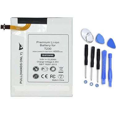 Imagem de EB-BT230FBE EB-BT230FBU GH43-04179 Tablet Batería para portátil Compatível com Samsung Galaxy TAB 4 7.0 SM-T230(WiFi) SM-T231(3G) SM-T235 (3G, 4G/LTE & WiFi)3.8V 4000mAh 15.2Wh)