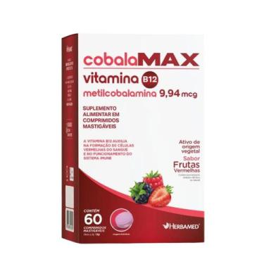 Imagem de Cobalamax Vitamina B12 Metilcobalamina 9,94mg 60 Comprimidos Mastigave