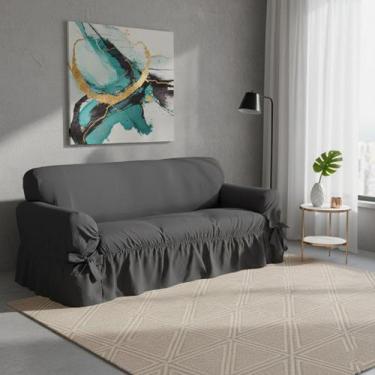 Imagem de Capa De Sofá 3 Lugares Avulso Gorgurão Maquinetado - - Campari Indústr