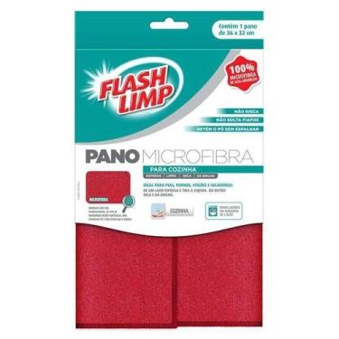 Imagem de Pano microfibra para cozinha Flashlimp