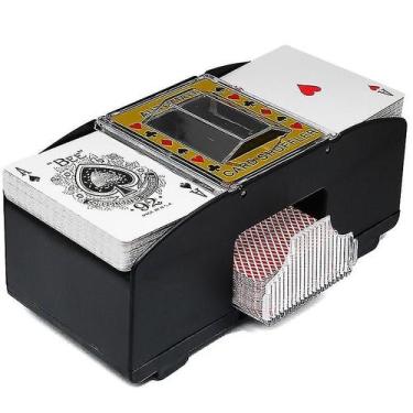 Imagem de Máquina automática de embaralhar cartas elétricas Poker Shuffler - Glo