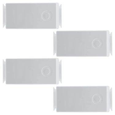 Imagem de Kit 4 Pulsador Minuteria 6a/250v Tramontina Cor Branco