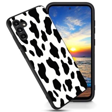 Imagem de FGDRFGRW Projetada para Galaxy A56 5G, capa ultrafina de TPU fosco macio, absorção de choque, capa protetora antiarranhões para Samsung Galaxy A56 5G de 6,7 polegadas, linda estampa de vaca