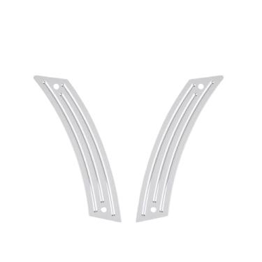 Imagem de Maçaneta interna da porta do automóvel compatível com maçanetas internas da tração da porta do besouro VW 1998-2010(Silver)