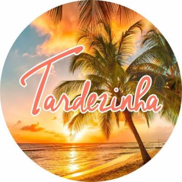 Imagem de Painel De Tecido Sublimado Redondo Tardezinha - Fabrika de Festa, 160x