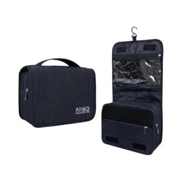 Imagem de Bolsa De Cosméticos De Viagem À Prova d'Água De Grande Capacidade Com 