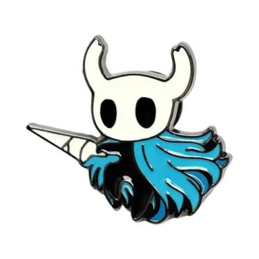 Imagem de Broche Esmaltado Hollow Knight: Pins De Personagens Legais Para Mochil