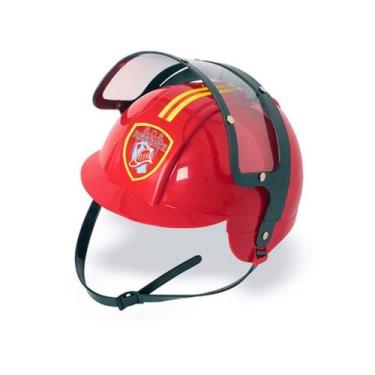 Imagem de Capacete Bombeiro Esquadrão C/ Viseira Infantil - Pica Pau - Pica-pau