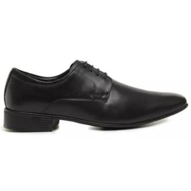 Imagem de Sapato Social Jota Pe Air Detroit Couro 79100 Masculino Preto-Masculino