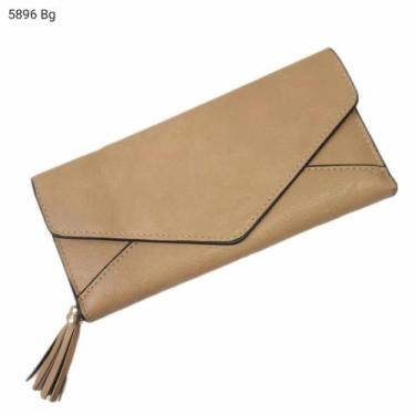 Imagem de Carteira Feminina Fina com Porta Cartões Notas Moedas Documentos 5896 