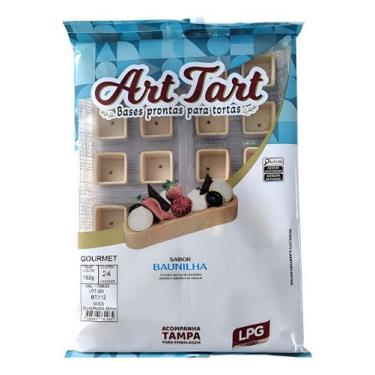 Imagem de Base Tortinha Art Tart Doce Quadrada 3,5 Cm, C/ 24 Unid.