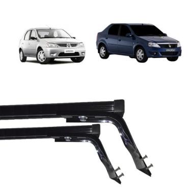 Imagem de Rack Teto Roca Bagageiros Renault Logan 2007 até 2013 189cl