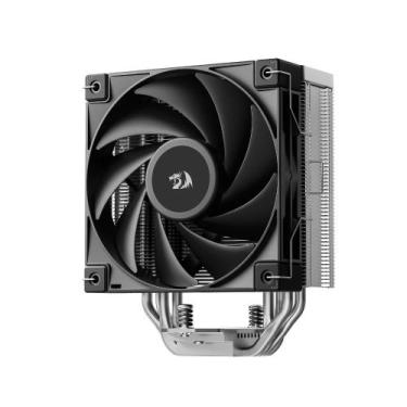 Imagem de Air Cooler Gamer Redragon Storm X AK400 RD 4 Heatpipes Fan 120mm Preto