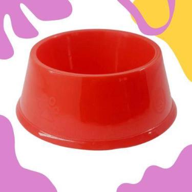 Imagem de Comedouro lilopety vermelho para caes m - 750 ml