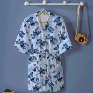 Imagem de Roupão Infantil Pequeno Velour Stitch 04 - Dohler, Estampado