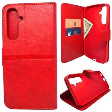 Imagem de Capa Carteira para Samsung M35 5G (Tela de 6.6) Capinha Case - Genéric