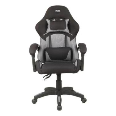 Imagem de Cadeira gamer axion preto e cinza 100kg dazz