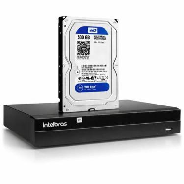 Imagem de Kit hd + gravador digital de vídeo ip nvd 1404 04 canais 13280 - INTEL