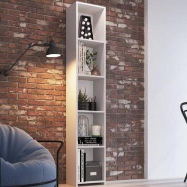 Imagem de Estante Organizador Multiuso Funcionale Branco - Art in Móveis