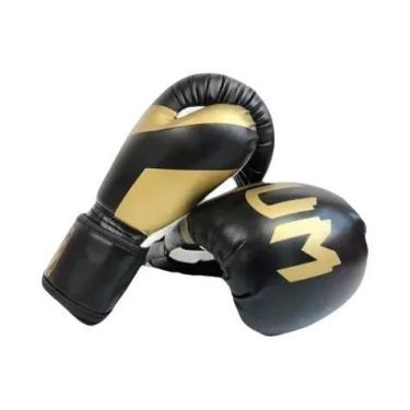 Imagem de Luvas De Boxe Em Couro PU Respirável Para Crianças E Adultos 12oz 14oz