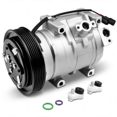 Imagem de Compressor de Ar Condicionado Sydasant 10SR17C R-134A Óleo 180ml