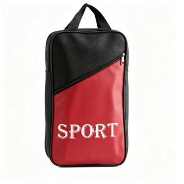 Imagem de Bolsa Futebol Jogador Porta Chuteira Transversal Fardamento Uniforme N