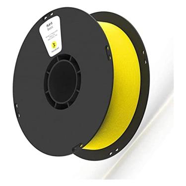 Imagem de Filamento de impressora PLA K5, filamento de impressão 3D 1 kg, filamento de impressora PLA K5 1,75 mm para impressora 3D e caneta 3D (cor : Amarelo)