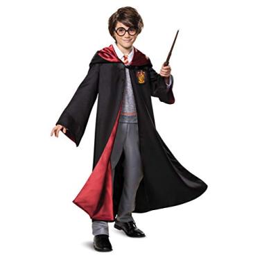 Imagem de Harry Potter Premium Costume, Kids Prestige Hooded Robe and Jumpsuit, Children Size Small (4-6)