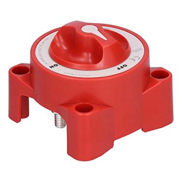 Imagem de Interruptor de bateria Crazy Sales, interruptor de corte de bateria de 2 posições 12-48 V para maquinaria de construção para iate (vermelho)