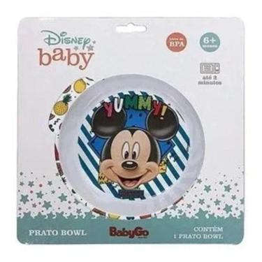 Imagem de Prato Bowl Decorado Mickey Mouse Disney Baby Babygo 01290