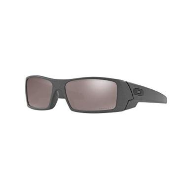 Imagem de Oakley GASCAN OO9014 Óculos de sol para homens + conjunto de acessórios do grupo de visão, Aço/Prizm Preto Polarizado (901435), 60mm