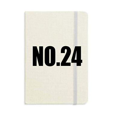 Imagem de Lucky No.24 Número Nome Notebook Capa Rígida Diário Clássico A5 Presente