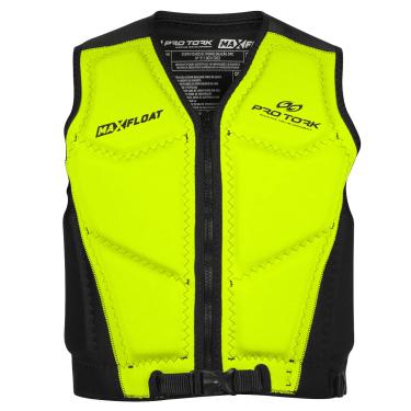 Imagem de COLETE SALVA-VIDAS PRO TORK MAX FLOAT DE 35-55 KG AMARELO TAM. M