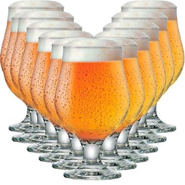 Imagem de Jogo de Taças de Vidro para Cerveja Beer Master 380ml 12 Pcs - Ruvolo
