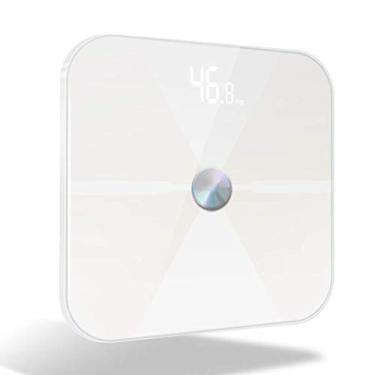 Imagem de balança eletrônica ito bluetooth inteligente gordura corporal pesando com precisão medição de peso doméstico