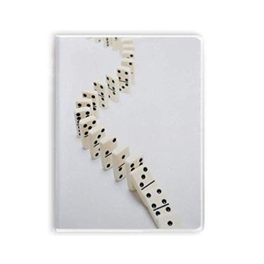 Imagem de Caderno Domino Pai Gow Photo Gambling Caderno de Goma Diário Capa Macia Diário