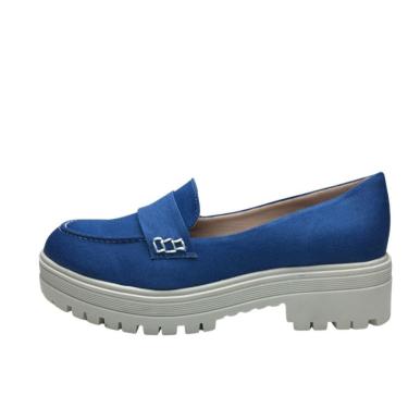 Imagem de Mocassim Tratorado Cor Jeans
