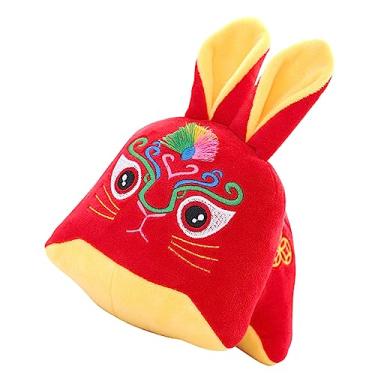 Imagem de Amosfun boneca de pelúcia presente de brinquedo de pelúcia de coelho decoração Brinquedos infantis brinquedo mascote bicho de pelúcia adorável brinquedo de pelúcia coelho delicado decorar