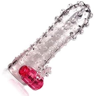 Imagem de Capa Extensora Peniana Cerdas Massageadoras Com Estimulador De Silicone A1B Capa Peniana