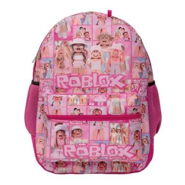 Bolsa Escolar Masculina Roblox Jogo Alça Costas Resistente - TOYS