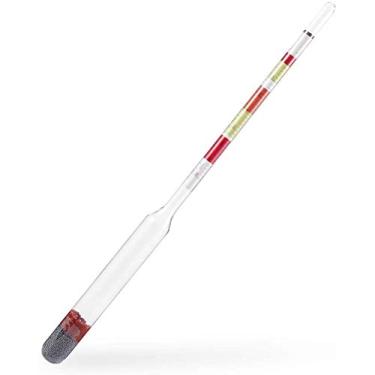 Imagem de Medidor de álcool Brix, Hidrômetro de 3 Escalas, Medidor de álcool Brix, Densímetro de Vinho, Cerveja, Densímetro para Cerveja (1)