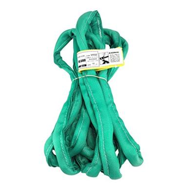 Imagem de Tiras verdes feitas nos EUA VR2 X '10 cm - 76 cm de comprimento na lista, tampas duplas de poliuretano redondo sem fim com tampa dupla, 2,4 kg vertical, 2,4 kg de gargantilha, 2,4 kg cesta (poliéster dos EUA), 12 FT, Green