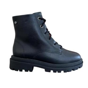 Imagem de Coturno Ramarim Tratorado Feminino 2462101 Preto-Feminino